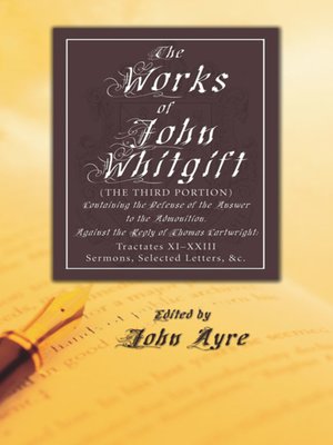 cover image of The Works of John Whitgift
